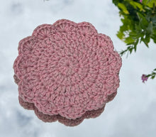 Load image into Gallery viewer, READY TO SHIP! Berries n Cream Bamboo Coaster Set